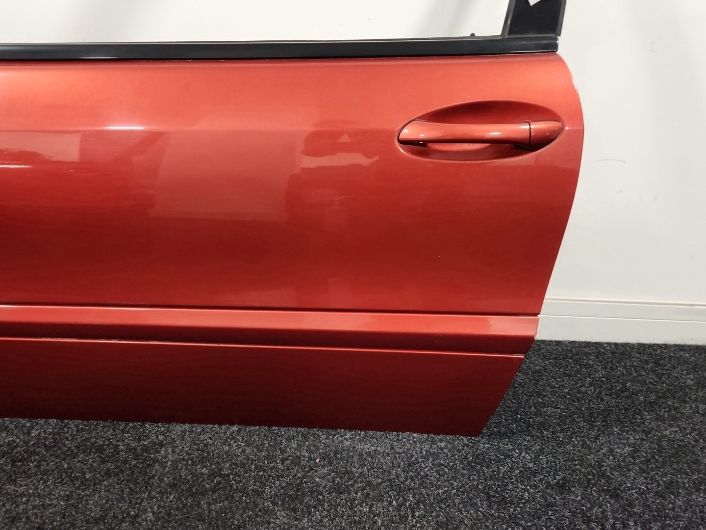 Mercedes C-Class W203 (FL) Coupe Front Left NS Passenger Complete Door in Orange