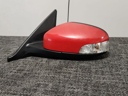 Volvo S40 MK2 (MS) Saloon Front Left N/S Door Wing Mirror in Passion Red 61200