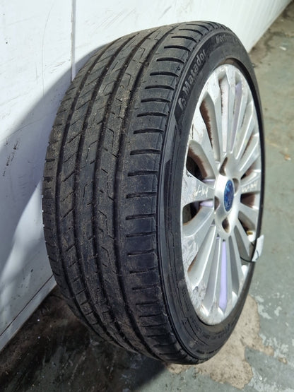 2009 Ford Fiesta MK7 16" Alloy Wheel with Tyre 195/45/16 ~4mm 8V21-1007-HA