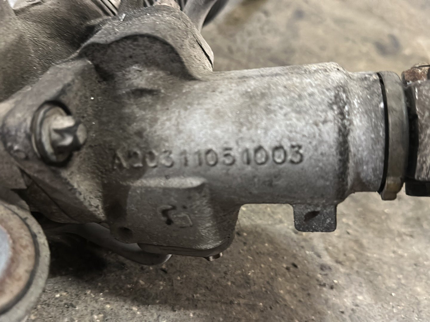 Mercedes-Benz C180 C-Class W203 (FL) Coupe Power Steering Rack A20311011003