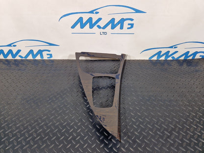 11-18 BMW 6 SERIES F06 CENTER CONSOLE WOOD TRIM PANEL 9242737