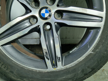 BMW 2 Series F45 F46 17" Alloy Wheel with Tyre 205/55/17 ~4mm 6855091