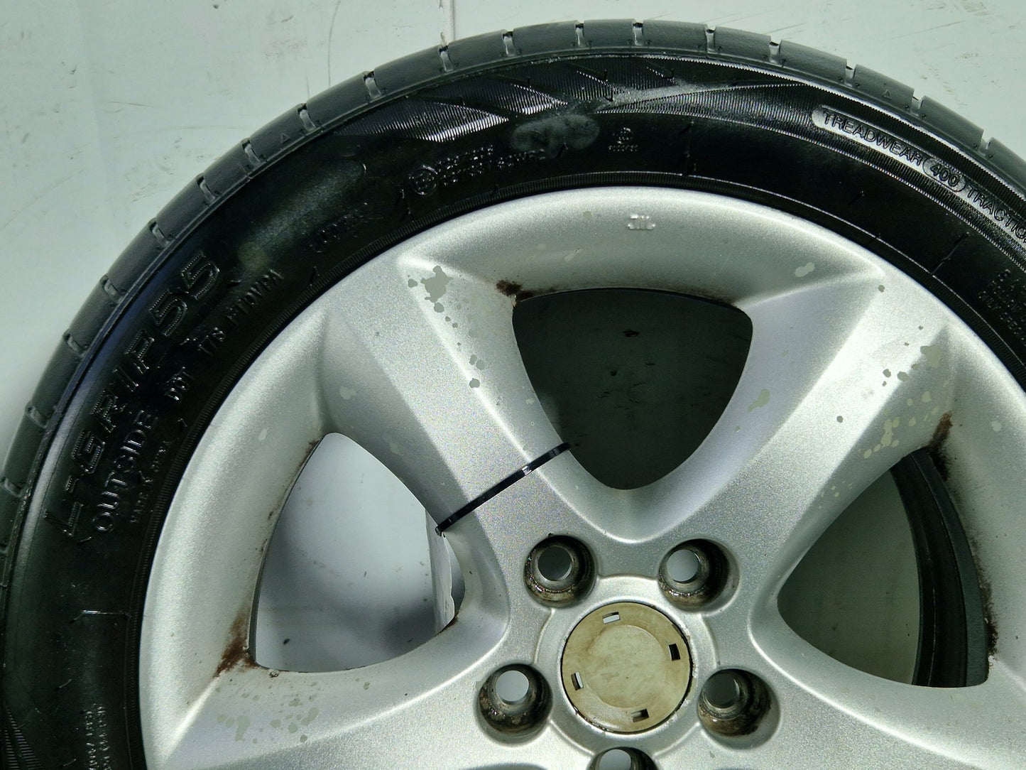 Skoda Fabia 5J 15" Alloy Wheel with Tyre 195/50/15 Genuine ~6mm