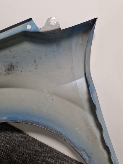 Ford Fiesta MK7 (B299) Hatchback Front Right O/S Driver Wing Fender Panel in Blue Vision