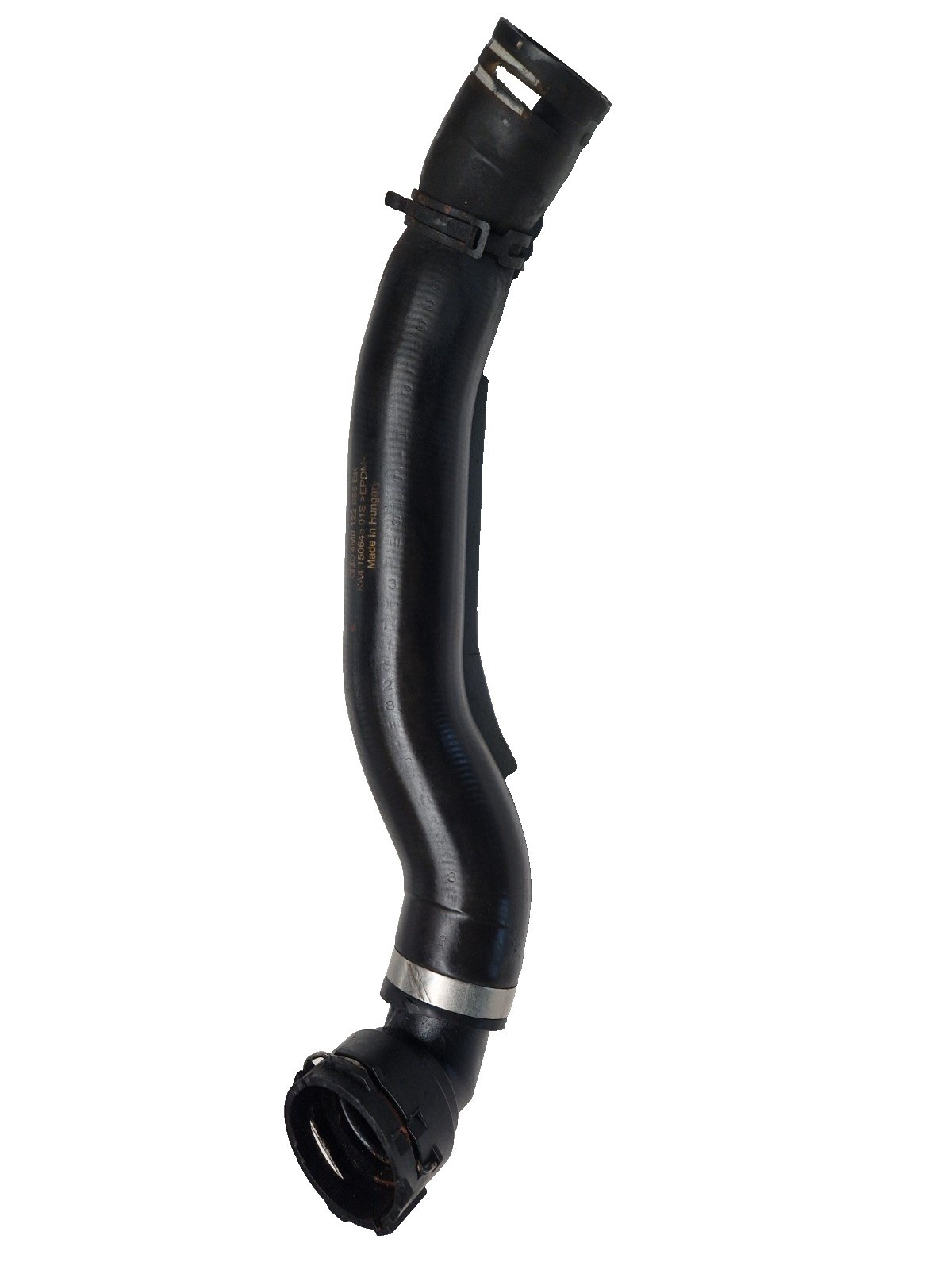 16-20 AUDI Q7 4M GENUINE OEM ENGINE COOLANT PIPE HOSE 4M0122055BK