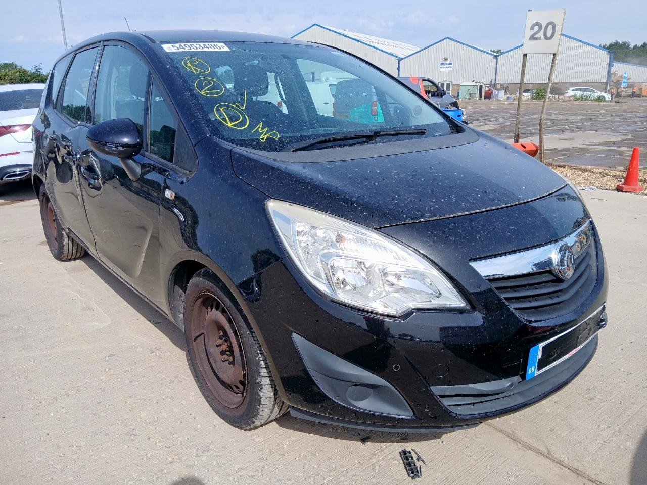 2011 Vauxhall Meriva MK2 (B) (4470)