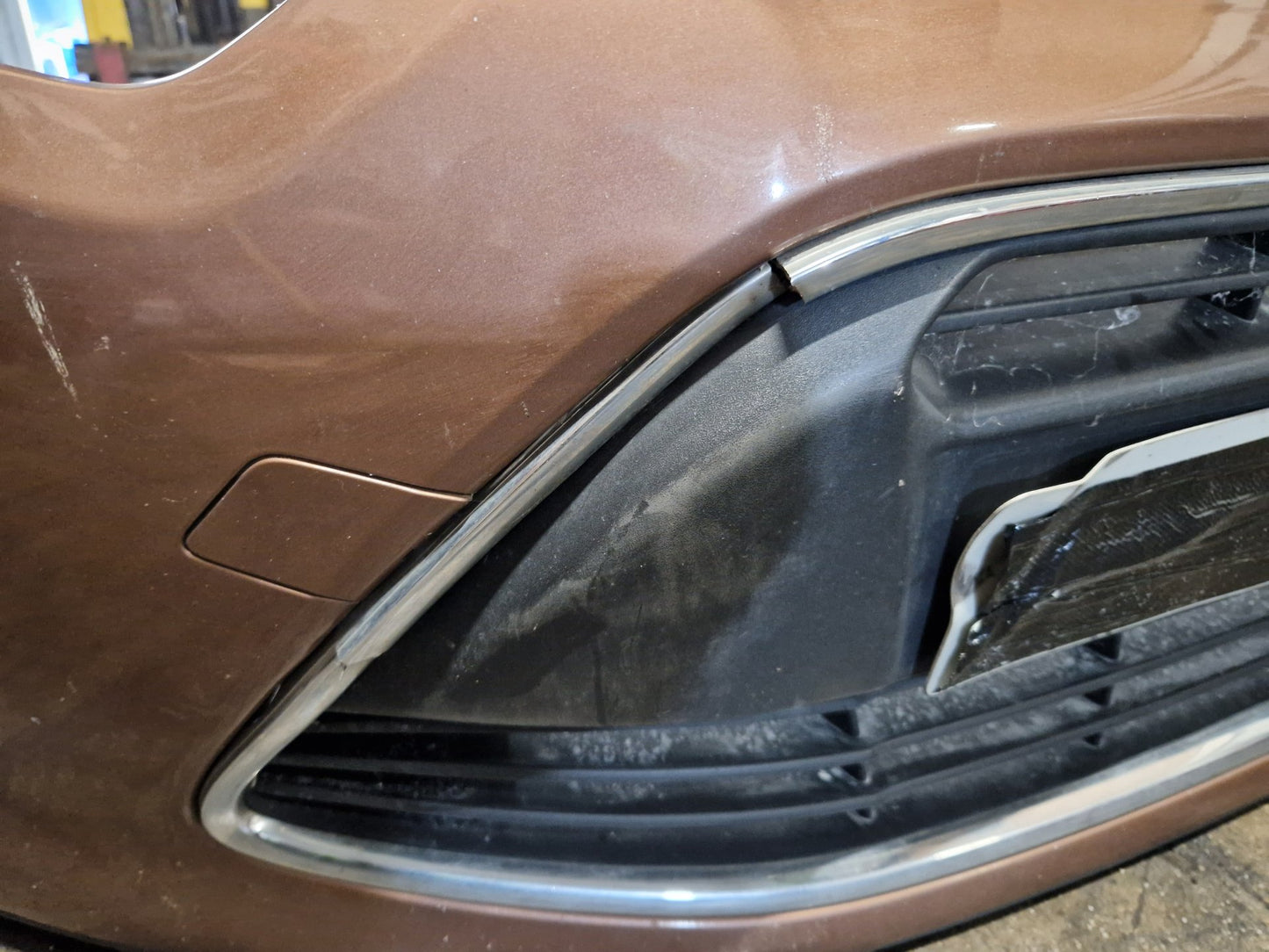 Ford C-Max MK2 (C344) MPV Complete Front Bumper in Brown Burnished Glow