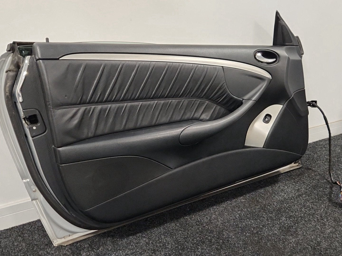 Mercedes CLK-Class C209 Convertible Front Left Complete Door in Iridium Silver