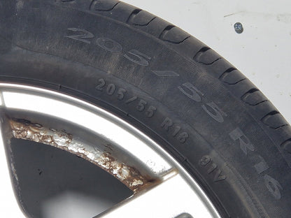 Volkswagen Golf V5 16" Alloy Wheel with Tyre 7mm 205/55/16 1J0601025F