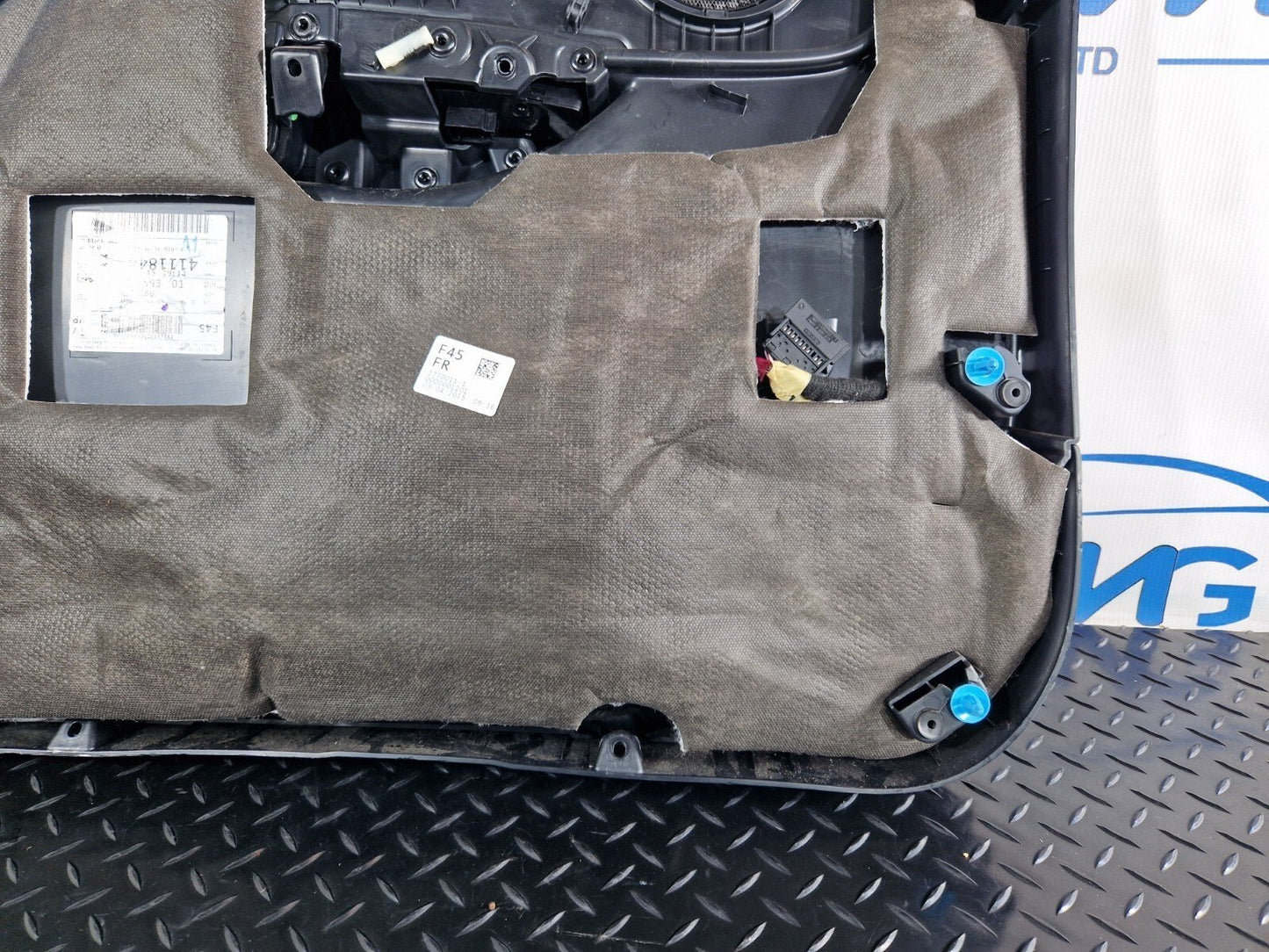 14-21 BMW 2 SERIES F45 FRONT RIGHT DRIVER SIDE DOOR CARD PANEL & WINDOW SWITCH