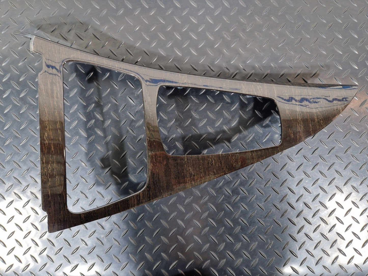 11-18 BMW 6 SERIES F06 CENTER CONSOLE WOOD TRIM PANEL 9242737
