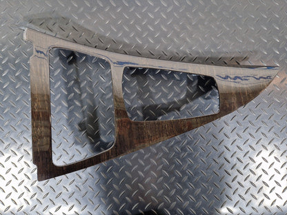 11-18 BMW 6 SERIES F06 CENTER CONSOLE WOOD TRIM PANEL 9242737