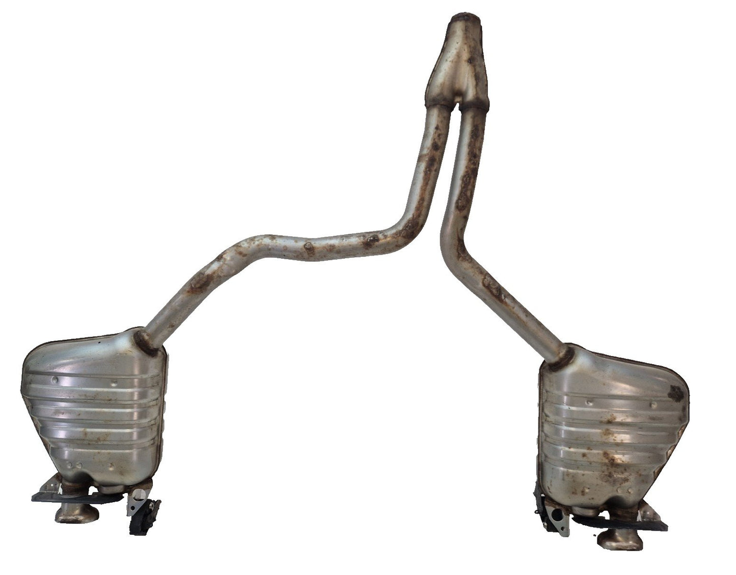 12-18 AUDI A6 C7 2.0TDI CNHA ENGINE EXHAUST PIPE 4G0253611M 4G0253612M