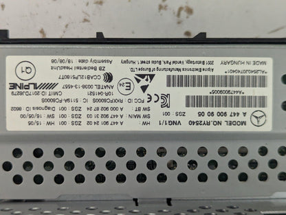 2018 MERCEDES-BENZ VITO W447 MUSIC NAVI CD RADIO PLAYER HEAD UNIT A0009028724
