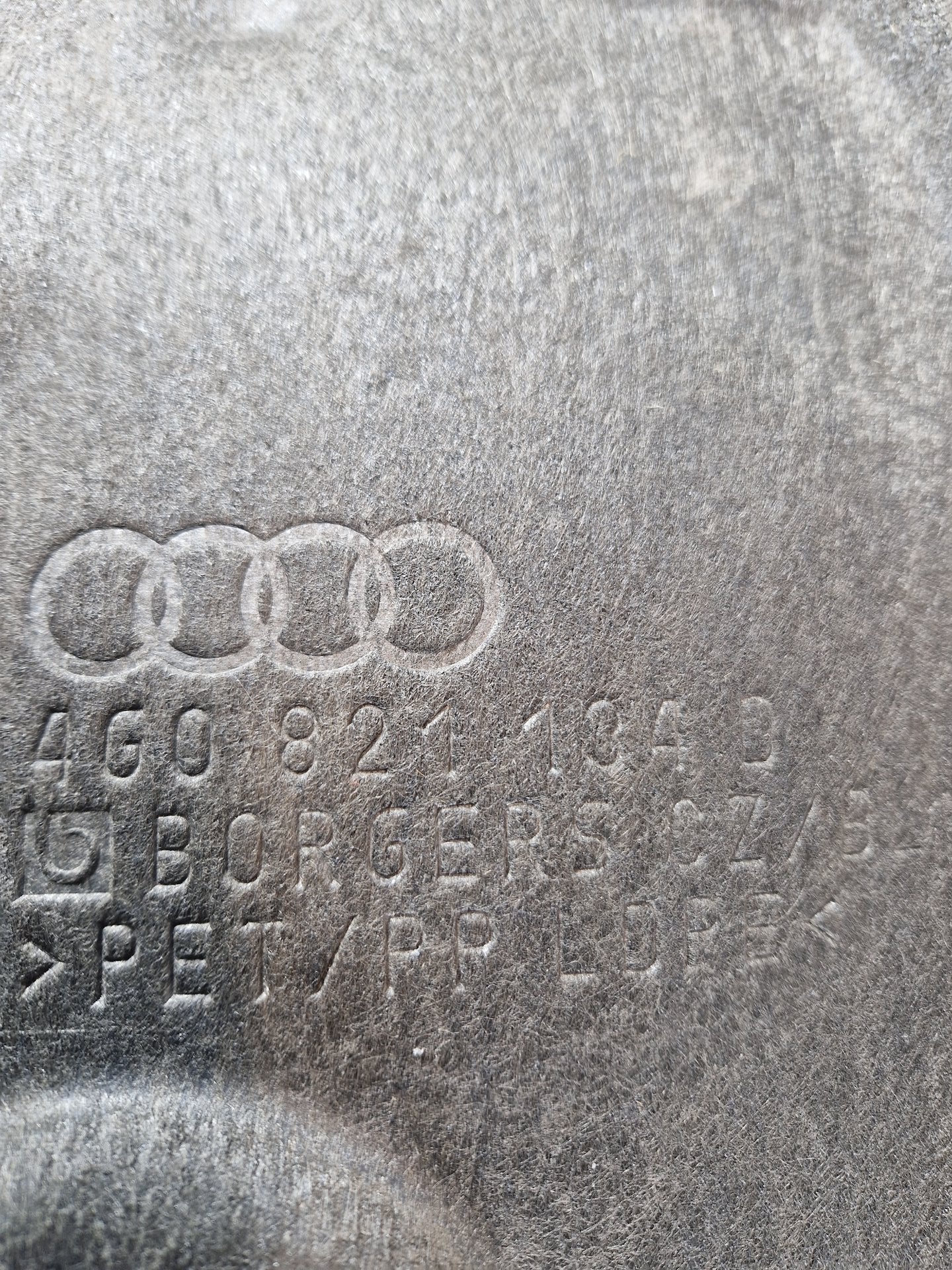 Audi A6 Front Left Wheel Arch Liner 4G0809967