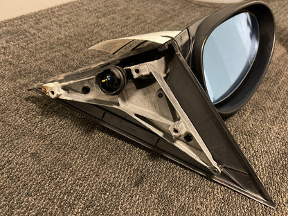 BMW 116i E87 Hatchback Front Left NS Door Wing Mirror in Black Sapphire Metallic