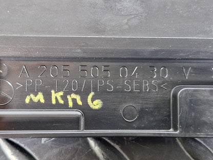 14-21 MERCEDES BENZ C200d W205 UPPER AIR DUCTING FOR RADIATOR A2055050430