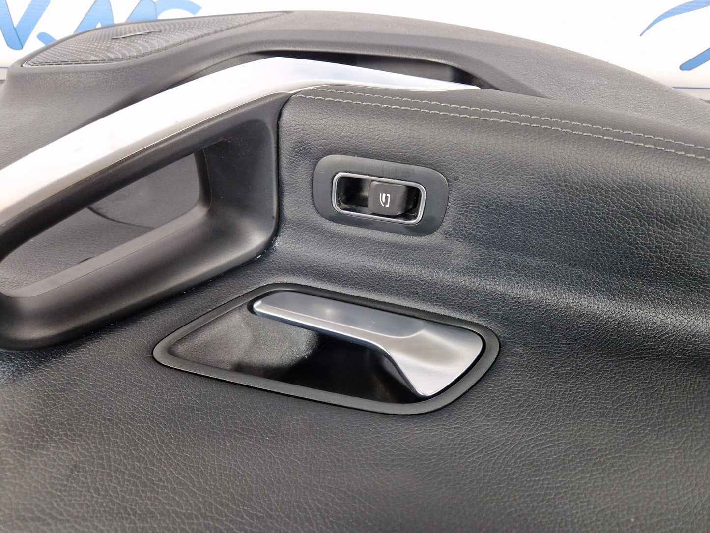 19-ON MERCEDES BENZ CLA C118 REAR LEFT N/S/R DOOR CARD PANEL BLASK LEATHER