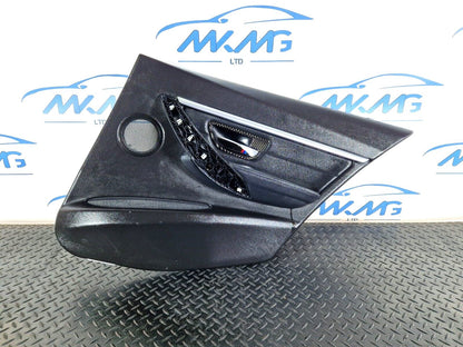 12-18 BMW 3 SERIES F30 F31 LCI OEM REAR DRIVER SIDE DOOR CARD PANEL 2083450