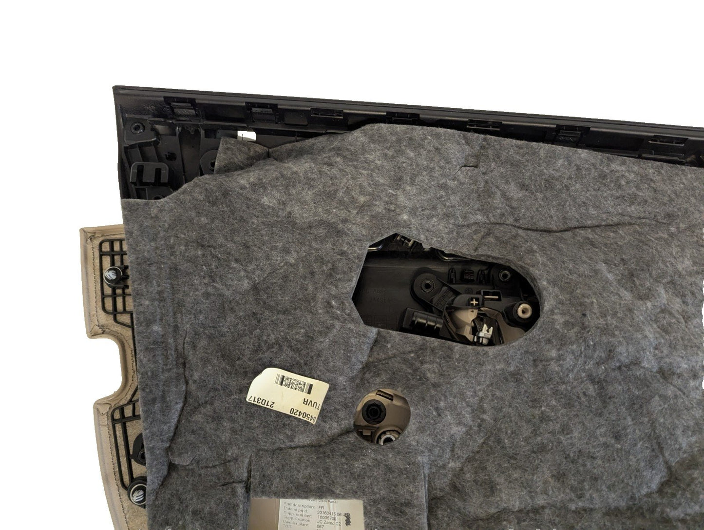 14-21 MERCEDES BENZ W205 FRONT RIGHT DOOR CARD PANEL