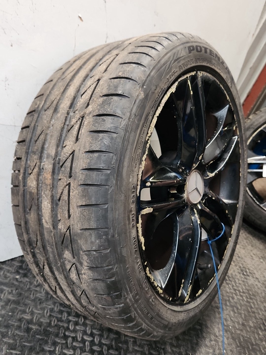 Mercedes CLC-Class W203 17" Alloy Wheel with Tyre 245/40/17 ~7mm A2034015402