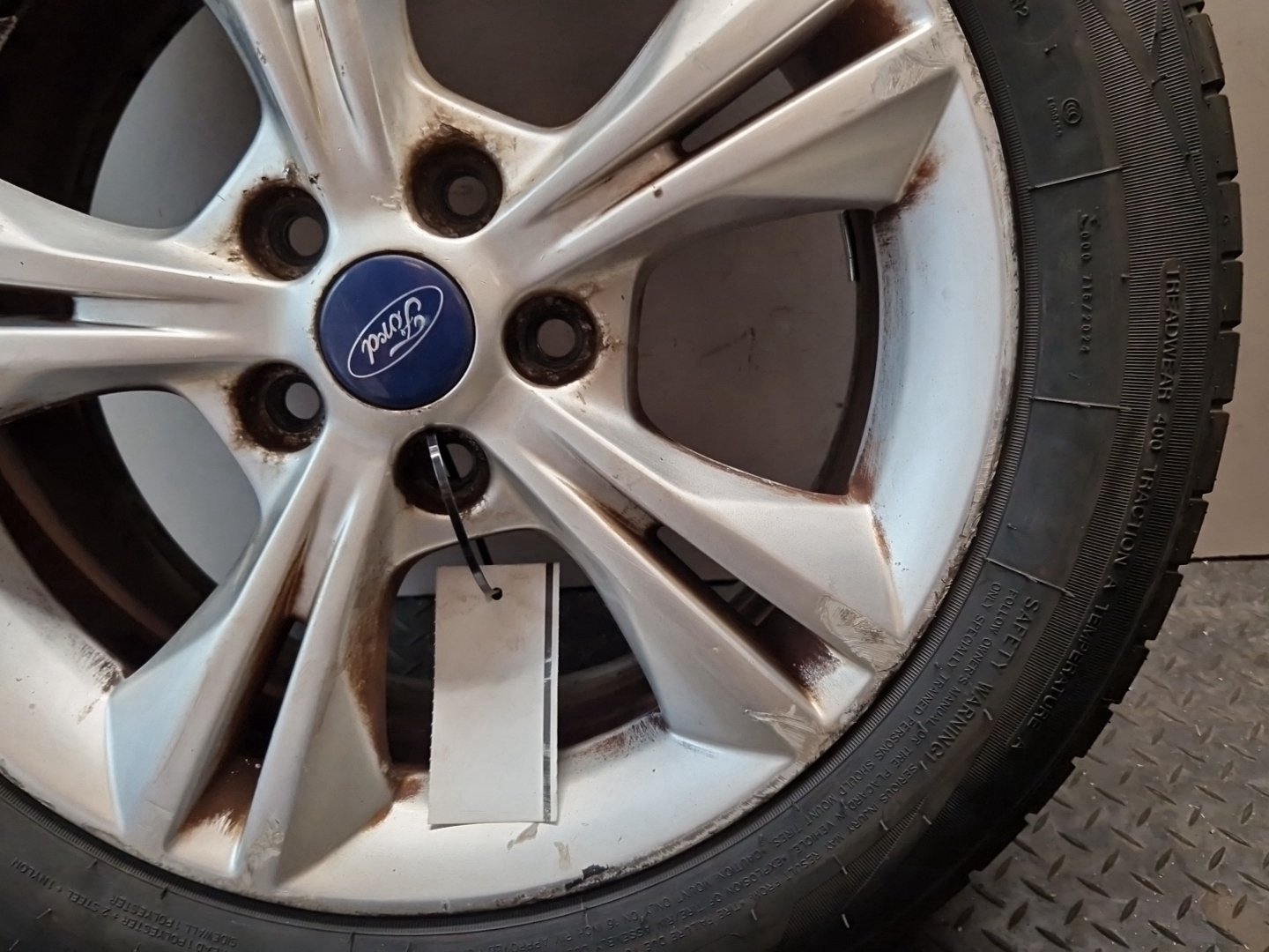 Ford Focus MK3 16" Alloy Wheel with Tyre 205/55/16 ~6mm CM5C-1007-AXA