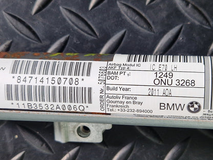 Bmw X5 E70 LCI Genuine Left Passenger N/S Curtain 8471415