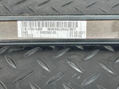 20-ON BMW 2 SERIES M-SPORT F44 GENUINE RIGHT O/S ROOF RAIL TRIM GREY B39 9482062