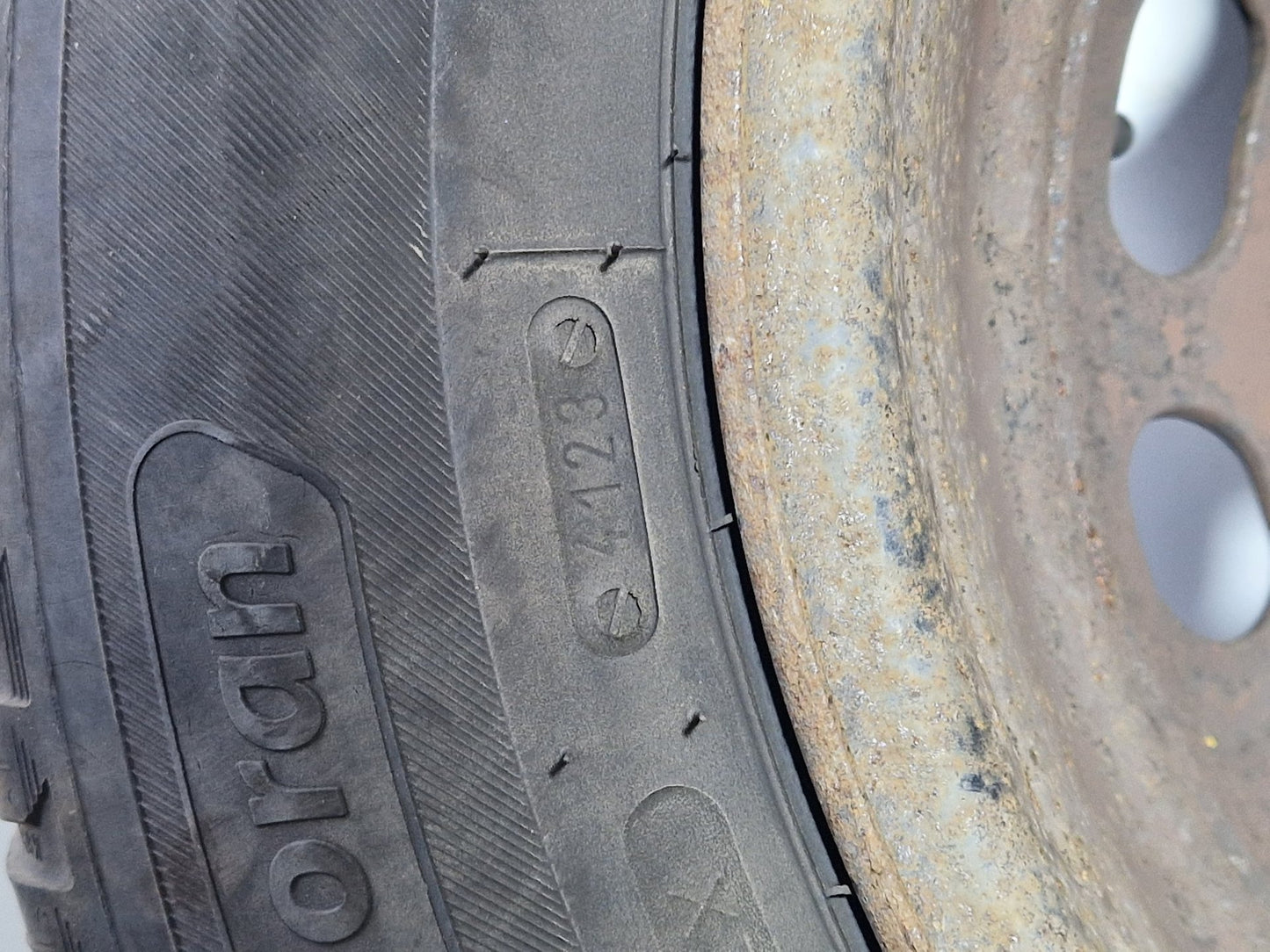Citroen Berlingo MK2 15" Steel Wheel with Tyre 195/65/15 ~5mm