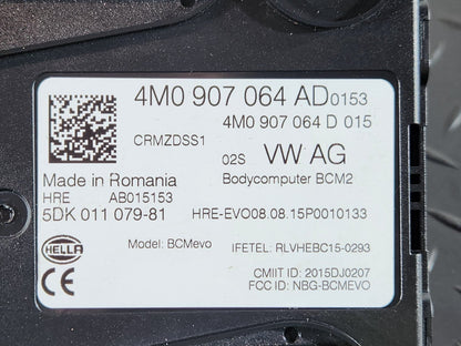 16-20 AUDI Q7 4M GENUINE OEM CONTROLLER CENTRAL COMFORT SYSTEM 4M0907064AD