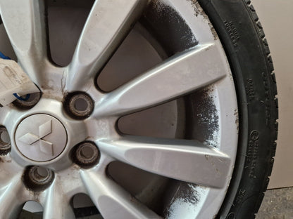2009 Mitsubishi Lancer MK5 (CX8A) 18" Alloy Wheel with Tyre 215/45/18 ~4mm