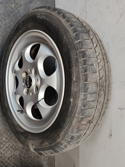 2012 Mini Cooper Clubman R55 15" Alloy Wheel with Tyre 175/65/15 ~6mm 1512458