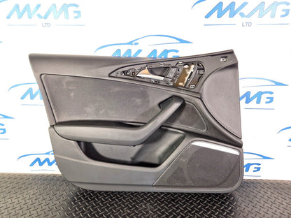 12-18 AUDI A6 C7 PASSENGER SIDE FRONT LEFT DOOR CARD PANEL 4G1867105 4G0837019