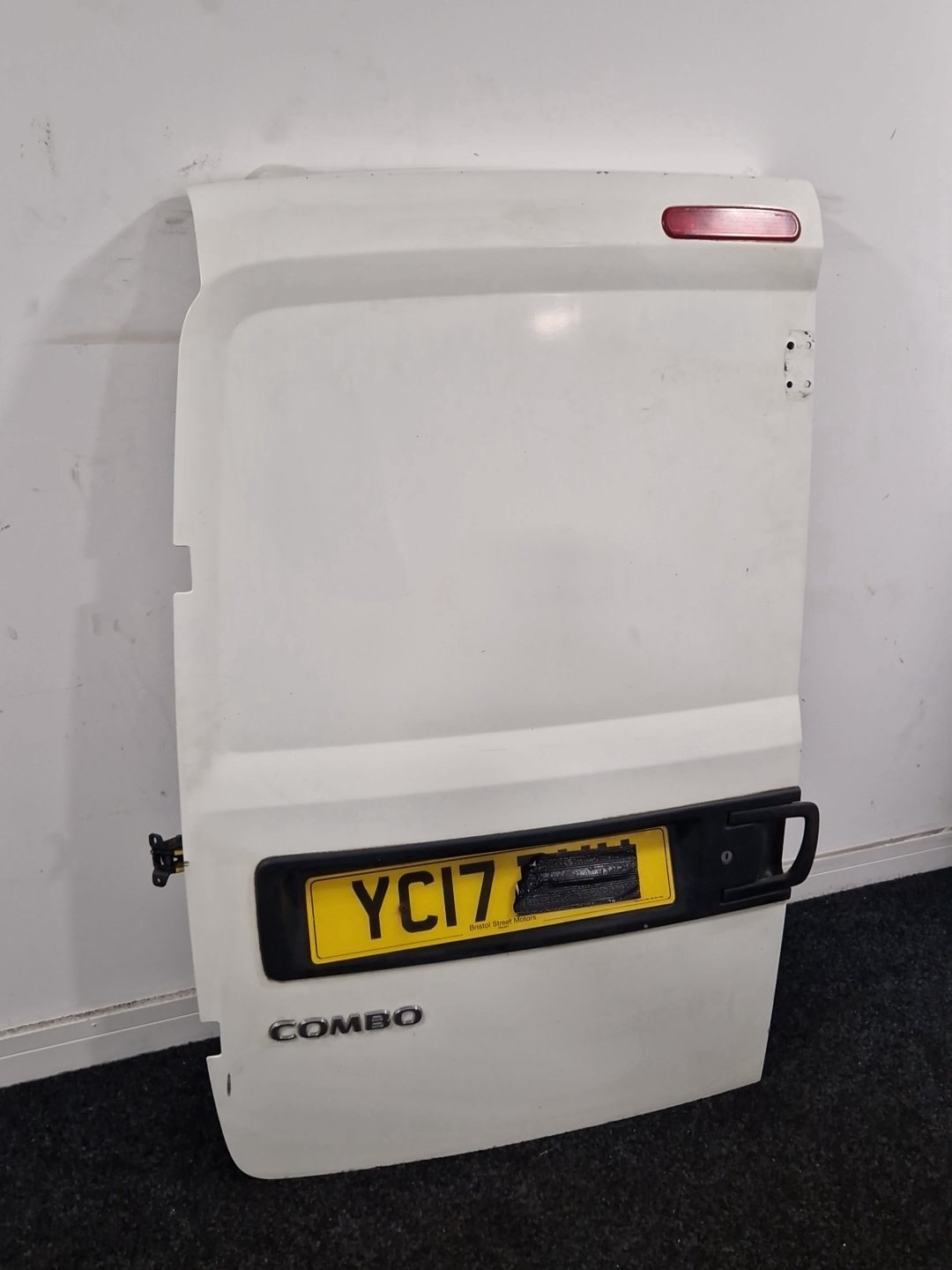 Vauxhall Combo MK3 (D) (61VO) Rear Left N/S Passenger Complete Door in White 5PU