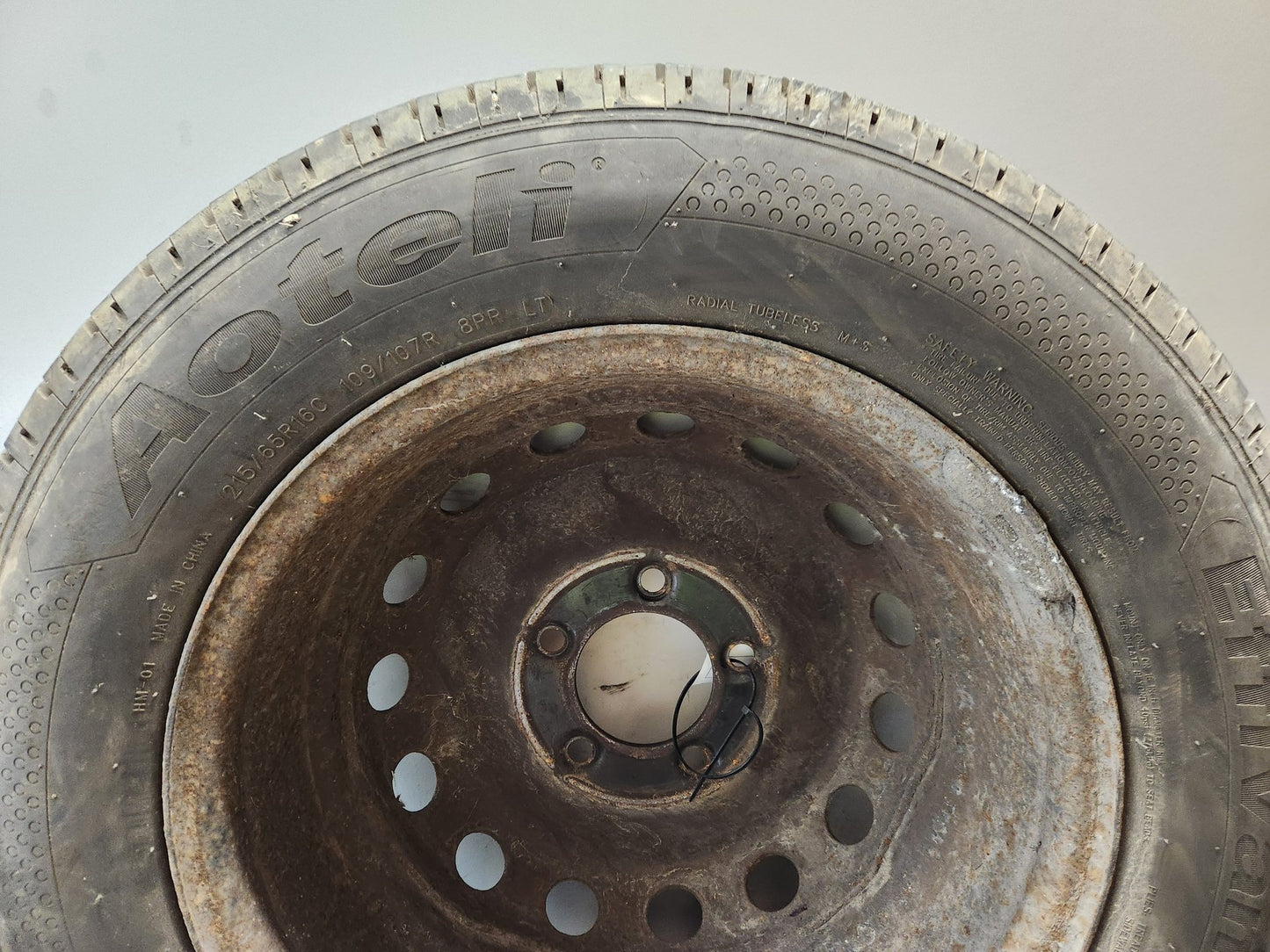 Renault Master MK3 (Ph1) (X62) 16" Alloy Wheel with Tyre 215/65/16 ~6mm