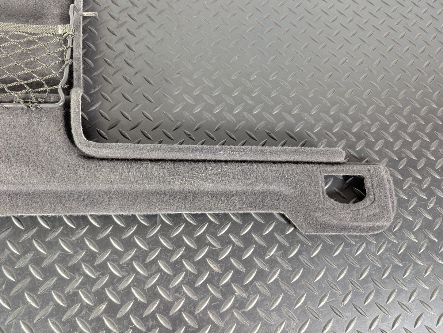 10-17 AUDI A8 4H REAR LEFT NSR BOOT SIDE LOWER CARPET PANEL 4H0863887B