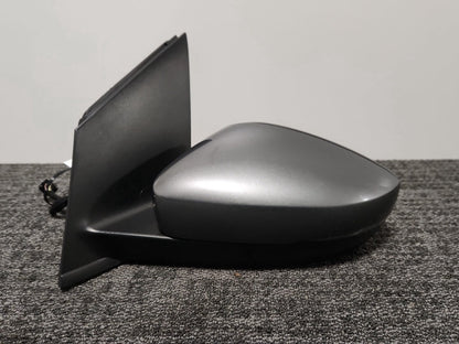 Volkswagen Polo 6R - MK5 Hatchback Front Left Wing Mirror in Pepper Grey U5/D7R