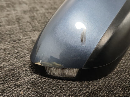 Mazda 6 MK3 (GJ) Saloon Genuine Front Right O/S Door Wing Mirror in Blue