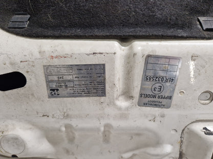 Peugeot Bipper MK1 (Ph1) (A9) Cargo Van Genuine Front Bonnet Hood Panel