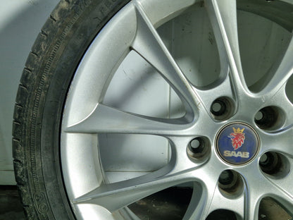 Saab 9-3 MK2 (440) 18" Alloy Wheel with Tyre ~7mm 225/45/18 12763042