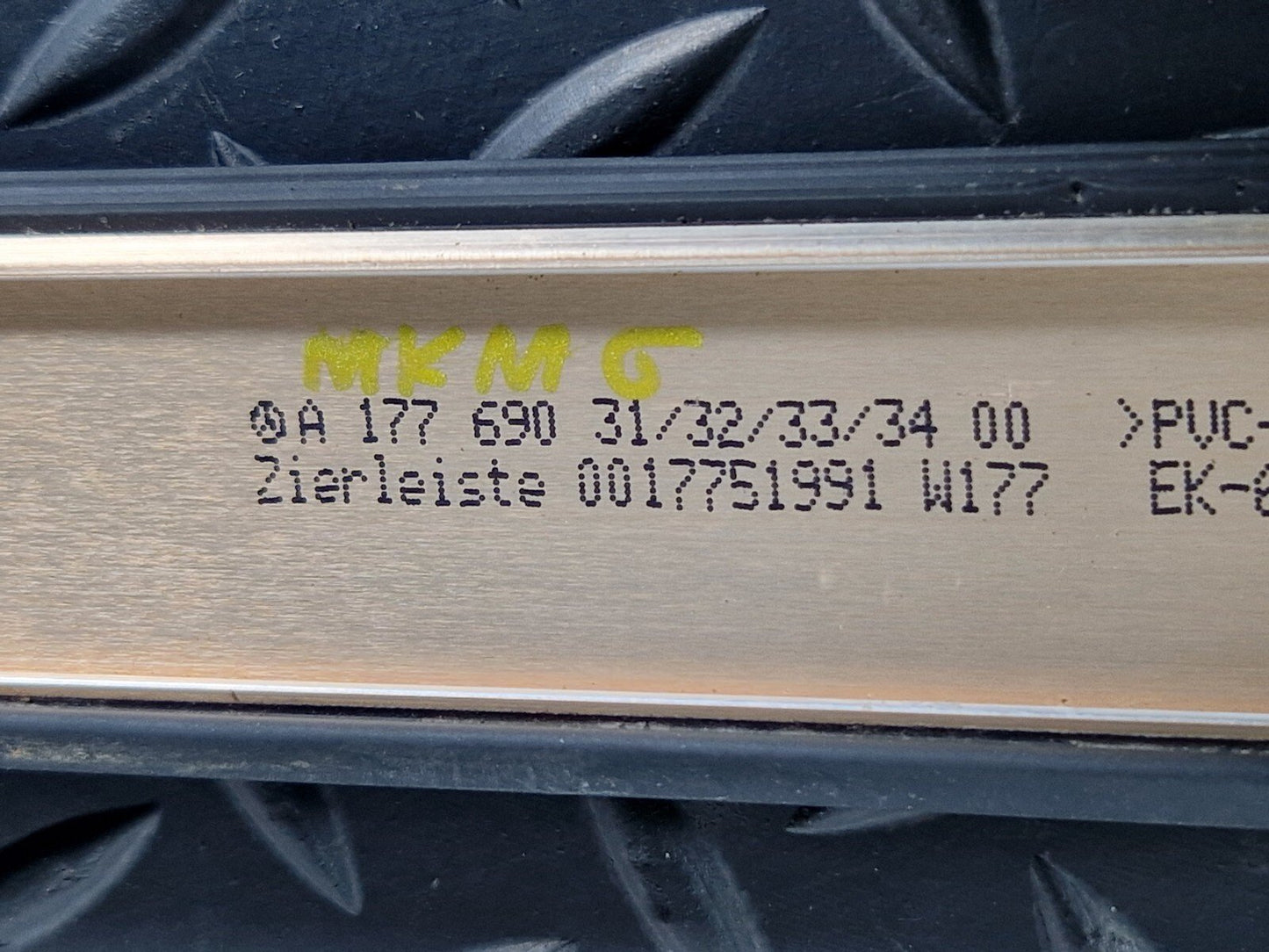 Mercedes-Benz A-Class Genuine Left NS Passenger Roof Rail Strip Trim A1776903100
