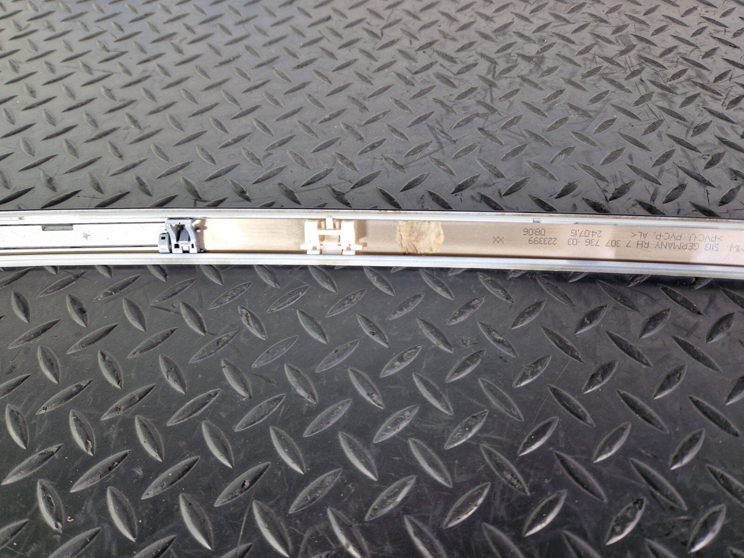 14-16 BMW 2 SERIES F22 RIGHT DRIVER SIDE ROOF RAIL MOULDING TRIM 7307736 7346306