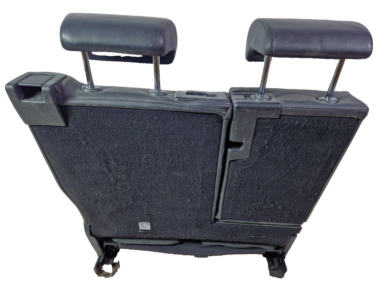 14-19 LAND ROVER L550 DISCOVERY REAR LEFT N/S 2ND ROW LEATHER DOUBLE TWIN SEAT
