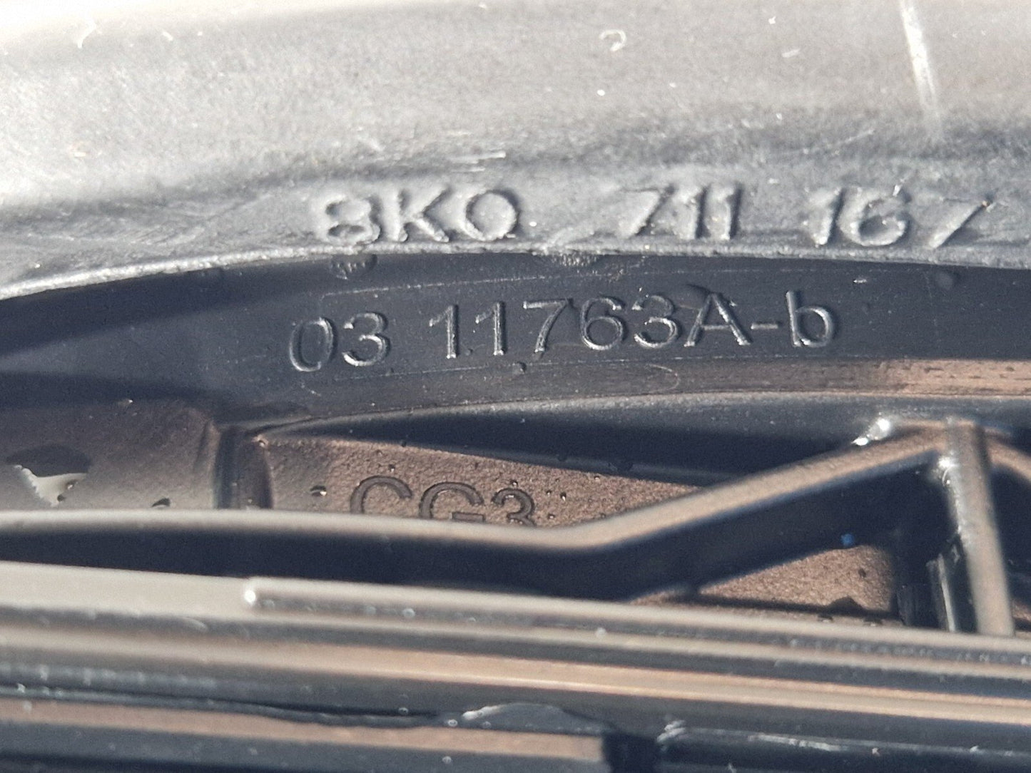 16-19 AUDI A4 B9 MANUAL GEAR STICK SOUND INSULATION GAITOR 8K0711167A 8K0863278H