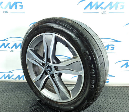 14-21 MERCEDES BENZ C CLASS W205 17INC ALLOY WHEEL & TYRE A2054010800 7Jx17H2