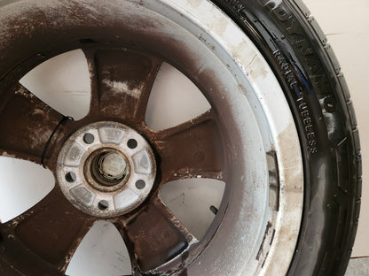 Skoda Yeti MK1 5L 17" Alloy Wheel with Tyre 225/45/17 ~5mm