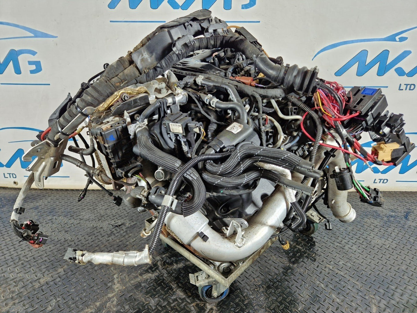 12-18 AUDI A6 C7 3.0TDI V6 CTCC GENUINE COMPLETE DIESEL ENGINE (PLUG&PLAY)