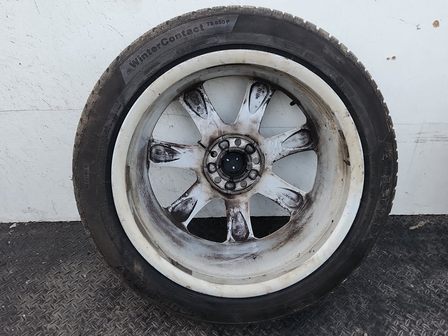 Ford Grand C-Max MK2 (C344) 18" Alloy Wheel with Tyre 235/45/18 ~4mm AM5J1007BC