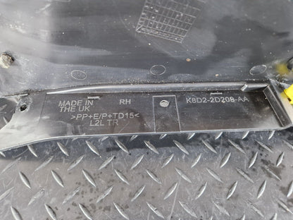 14-19 LAND ROVER L550 OEM FRONT DRIVER SIDE O/S/F BOTTOM BUMPER COVER K8D22D208
