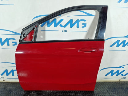 12-18 MERCEDES BENZ B-CLASS W246 FRONT LEFT N/S COMPLETE DOOR JUPITER RED 589